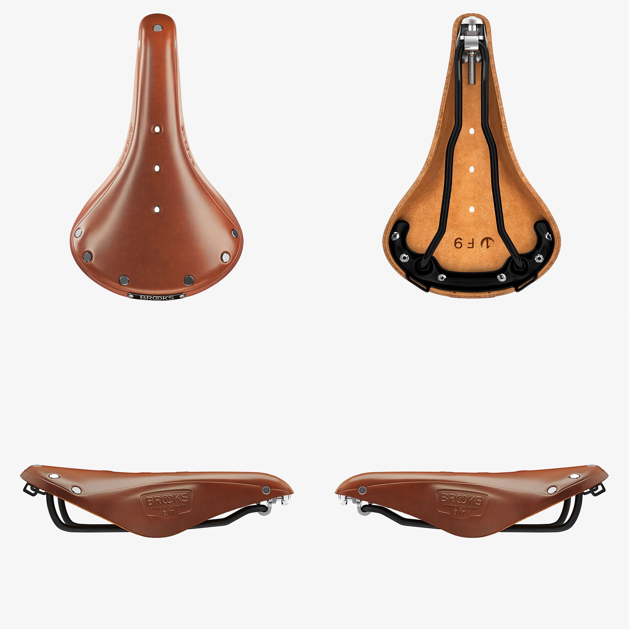 Brooks England B17 真皮座位 - 英國人手製造