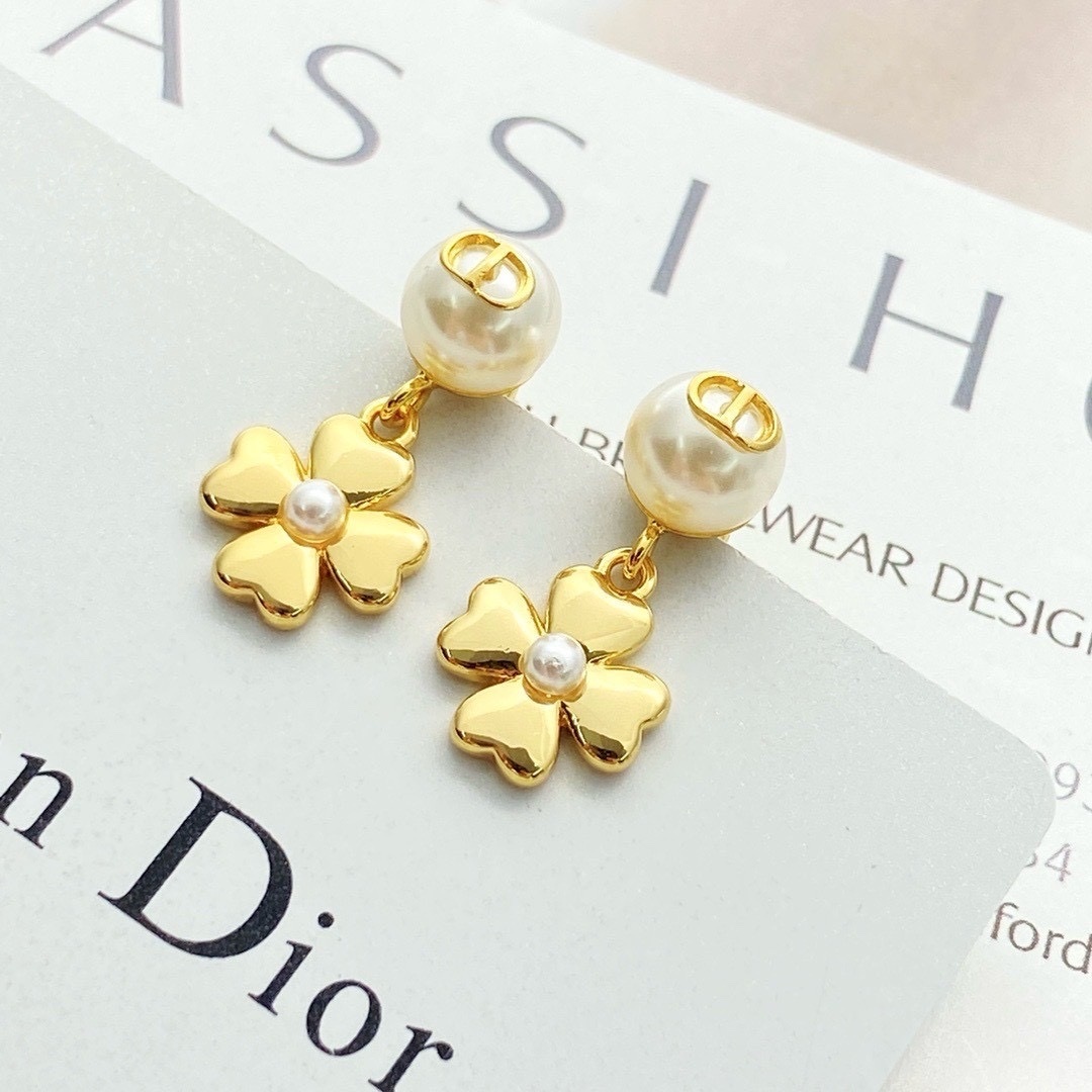 18k Dr”幸運草夢幻後釦珍珠系’全系列”高奢定製款