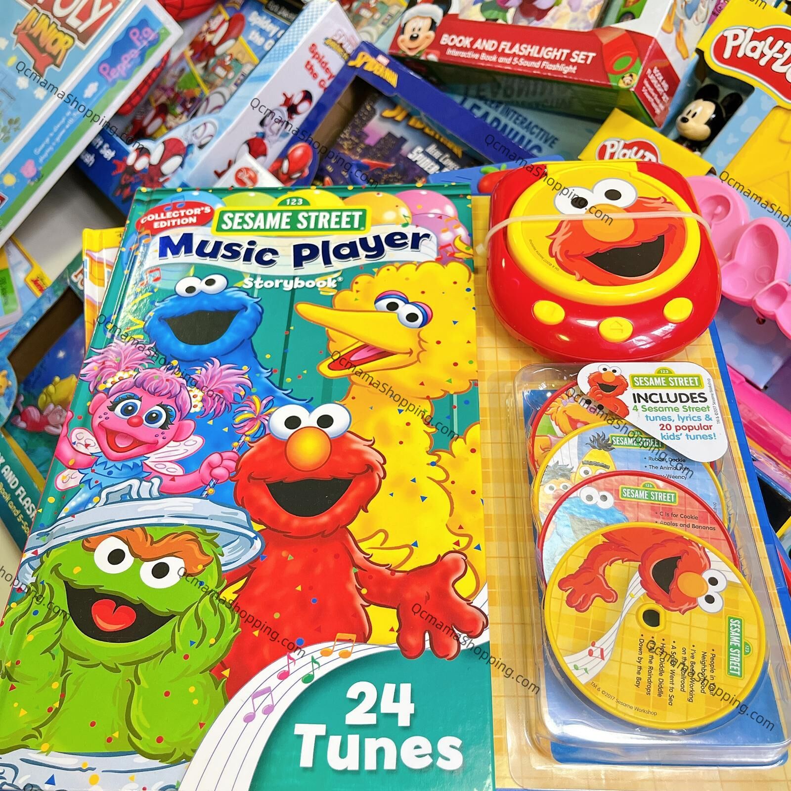(現貨)美國直送Sesame Street Music player +  Book