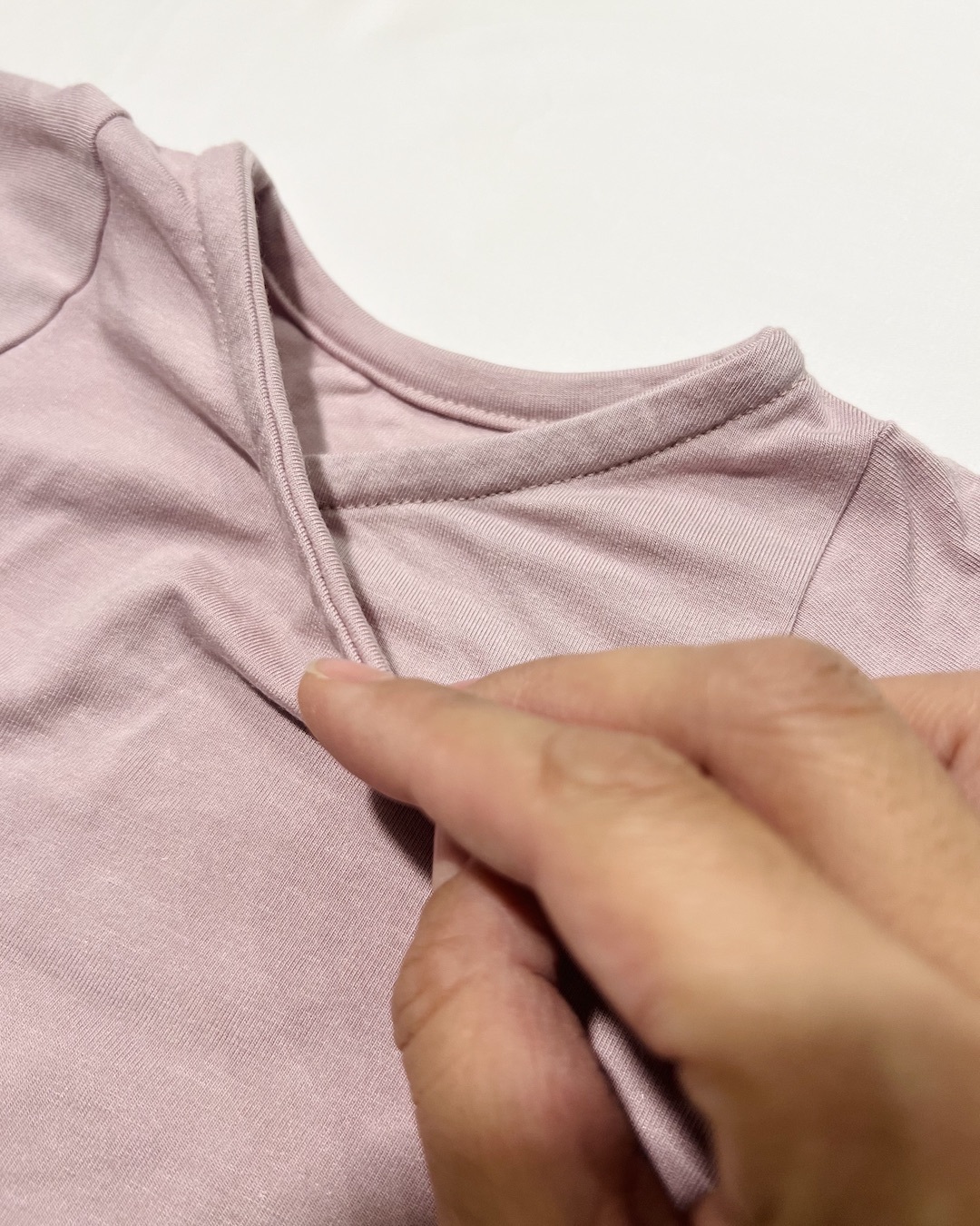 長袖-淺丁香紫-天絲TENCEL | LOOPBODY包屁衣