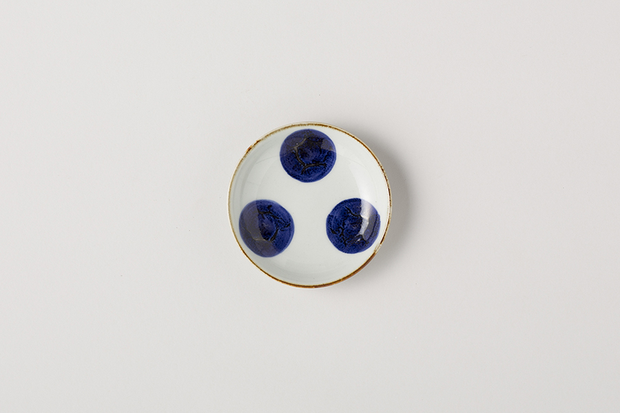 BARBAR - 伊呂波 小皿／丸紋