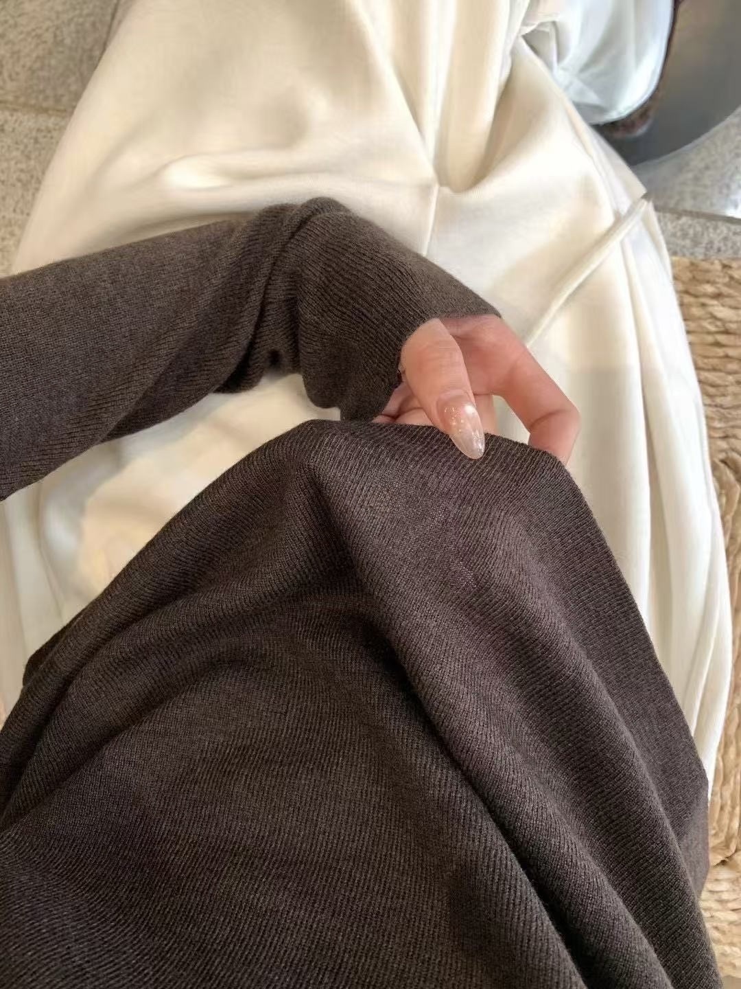 924 素雅高領針織打底衣