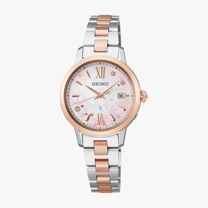 日本製造 SEIKO WATCH LUKIA ESSENTIAL COLLECTION 2026 SAKURA BLOOMING LIMITED EDITON Solar Radio  MADE IN JAPAN LADIES SSVW244 太陽能電波 精選系列 2026 櫻花盛開限量版