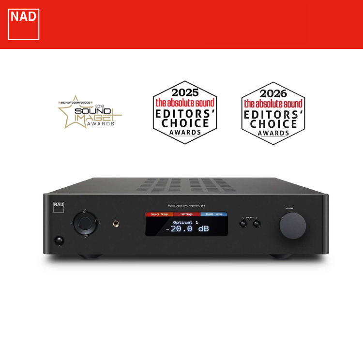 NAD C 368 混合數碼DAC 放大器