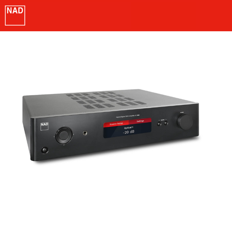 NAD C 368 混合數碼DAC 放大器