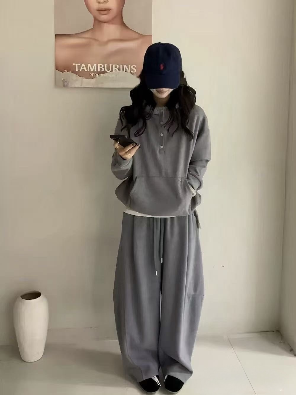 612 大口袋連帽上衣