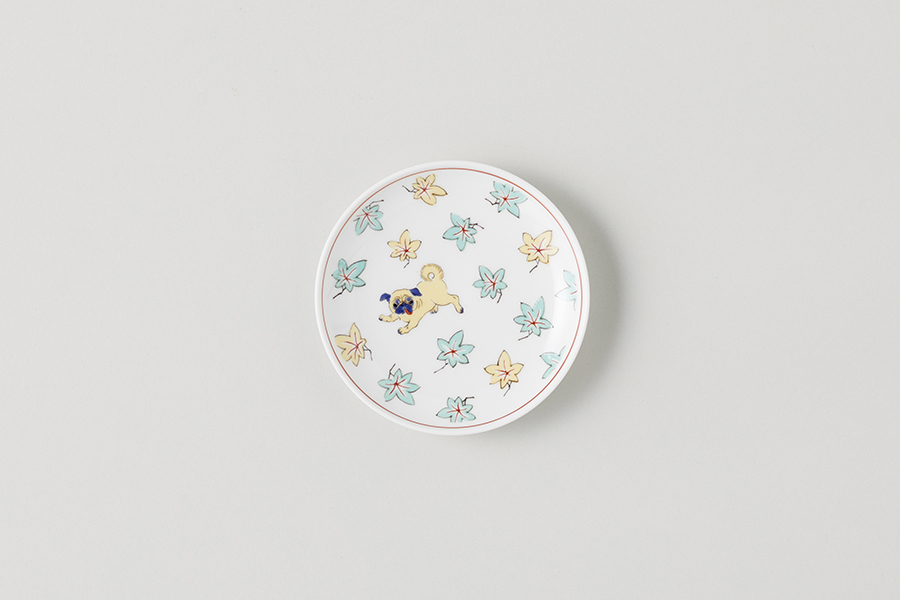 BARBAR  - 彩繪小皿 / 巴哥犬