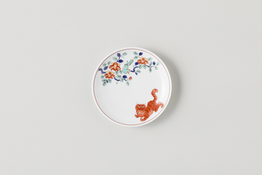 BARBAR - 彩繪小皿 / 異國短毛貓