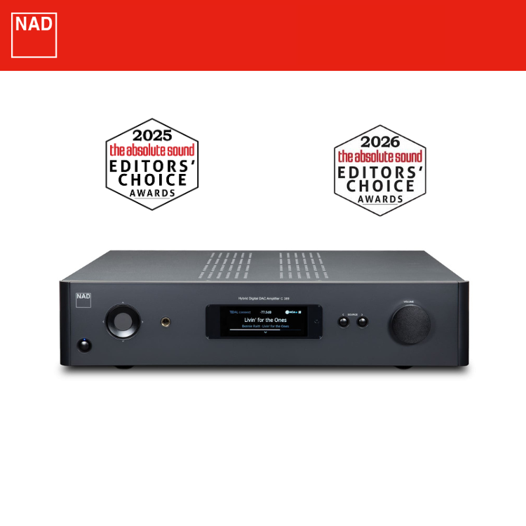 NAD C 389 混合數碼 DAC 放大器