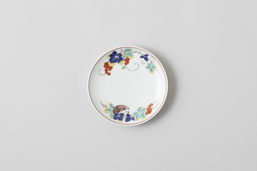 BARBAR(馬場商店)-彩繪小皿 刺蝟