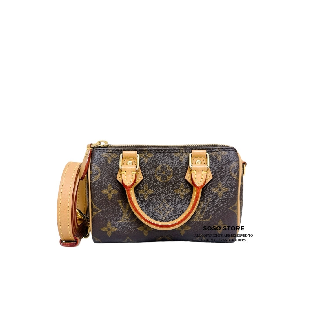 LV Nano Speedy - Monogram / Ghw