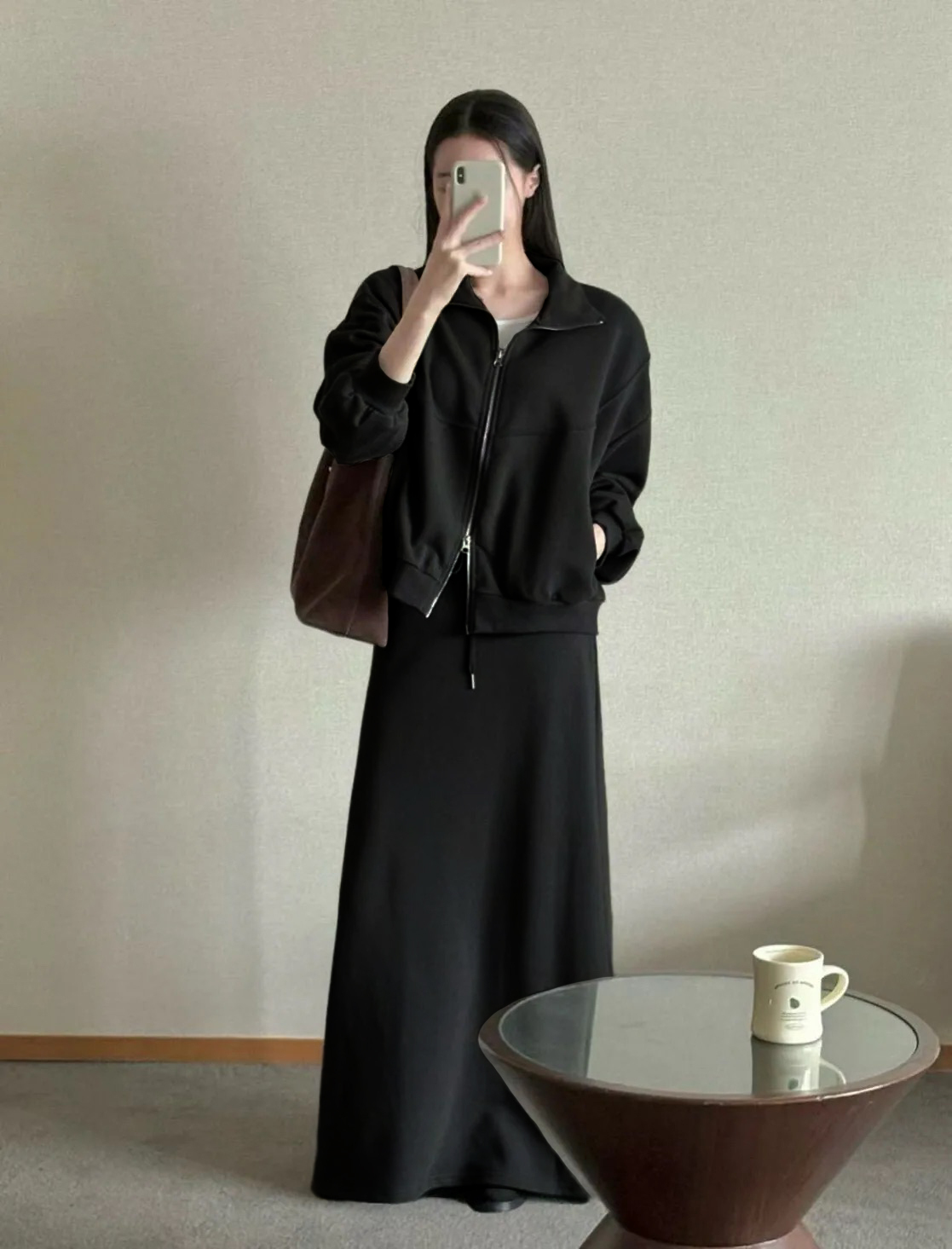 RIFF 鬆弛感輕奢拉鍊套裝