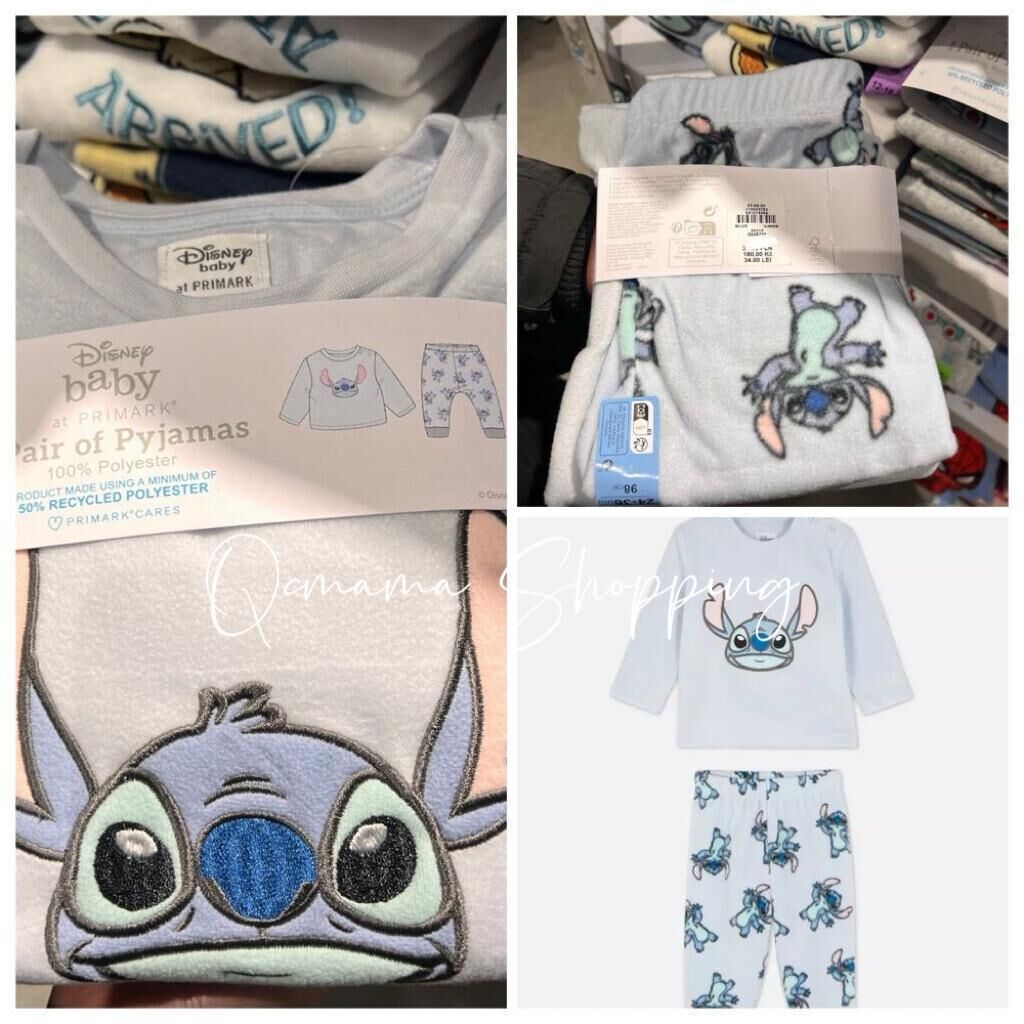 (現貨) 英國直送 Stitch史迪仔 保暖家居服 (0-12M/12-18M/18-24M)