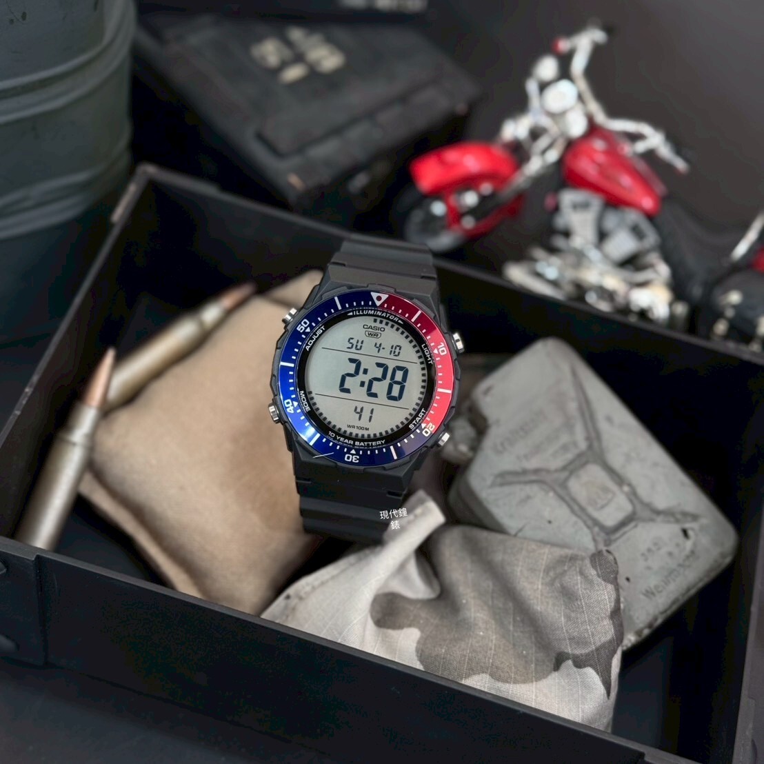 【CASIO 卡西歐】可樂圈數位電子錶AE-1700H-1A2 47.3m 現代鐘錶