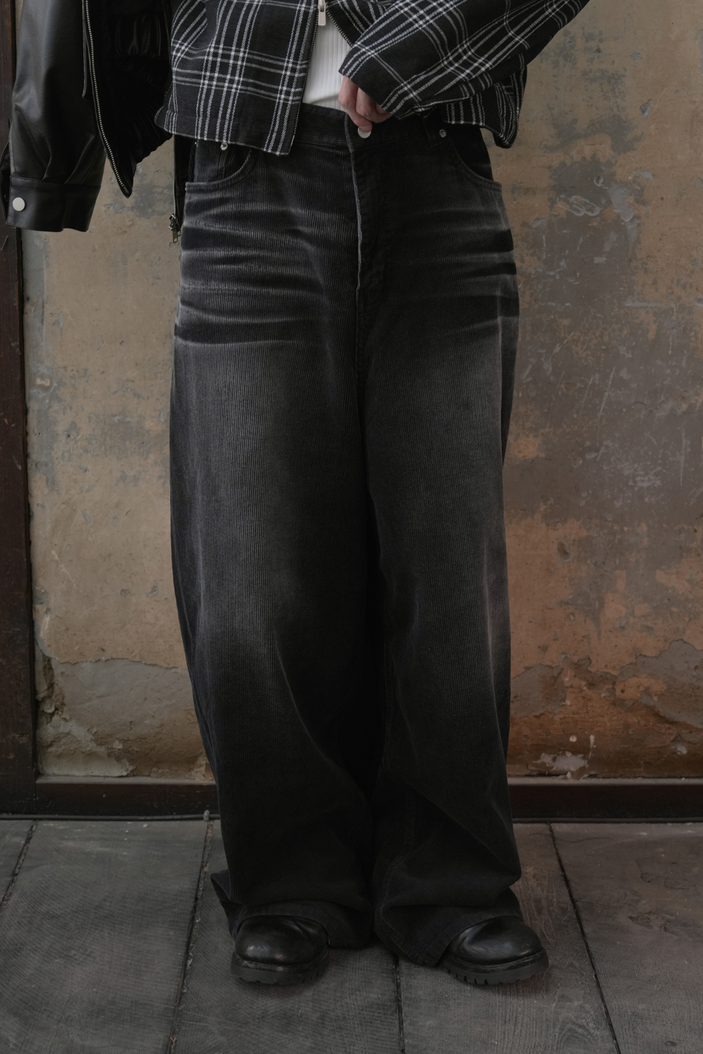 Roy Corduroy Washing Pants #長褲