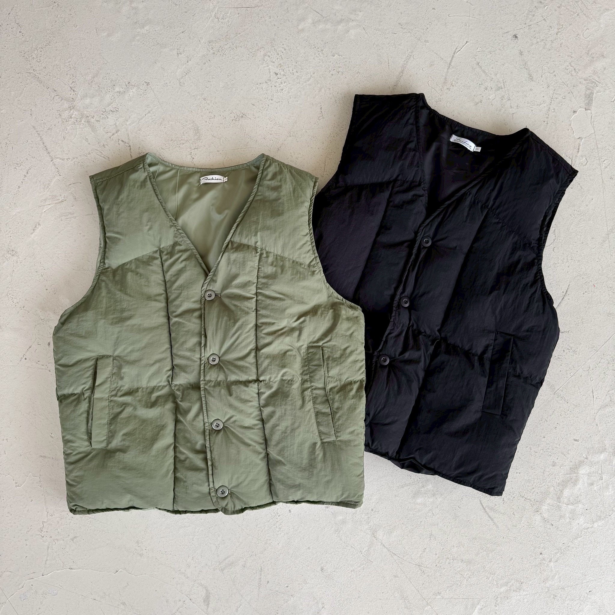 絎縫背心 鈕釦 保暖 秋冬服飾 馬甲 上身