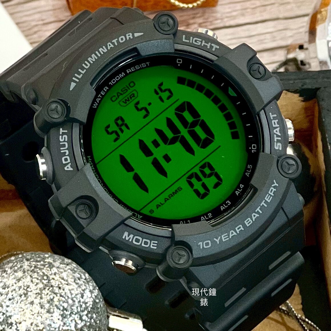 【CASIO 卡西歐】大錶面電子錶AE-1500WHC-1A 51.3mm 現代鐘錶