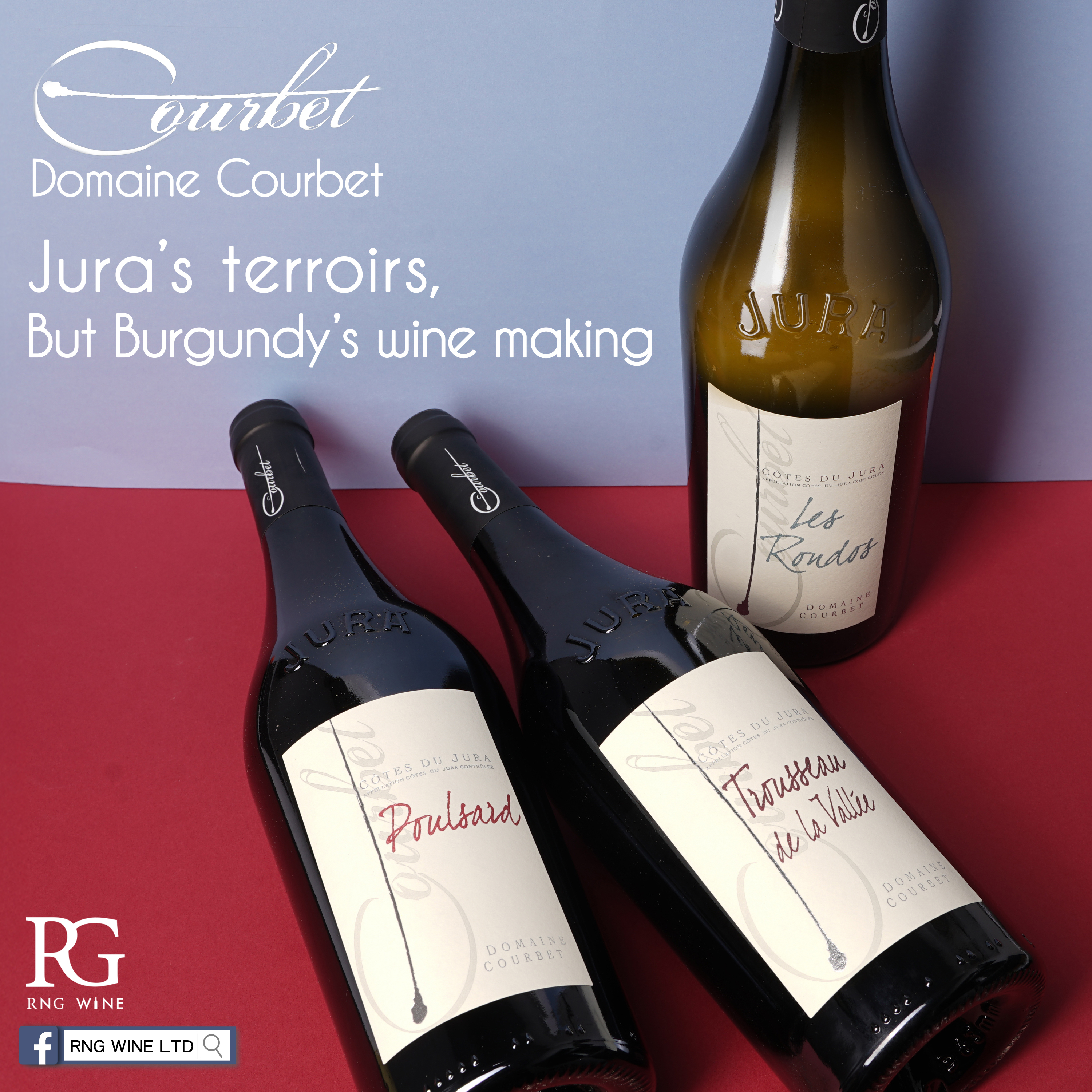 Damien Courbet Côtes du Jura Rouge Trousseau de la Vallée 2022