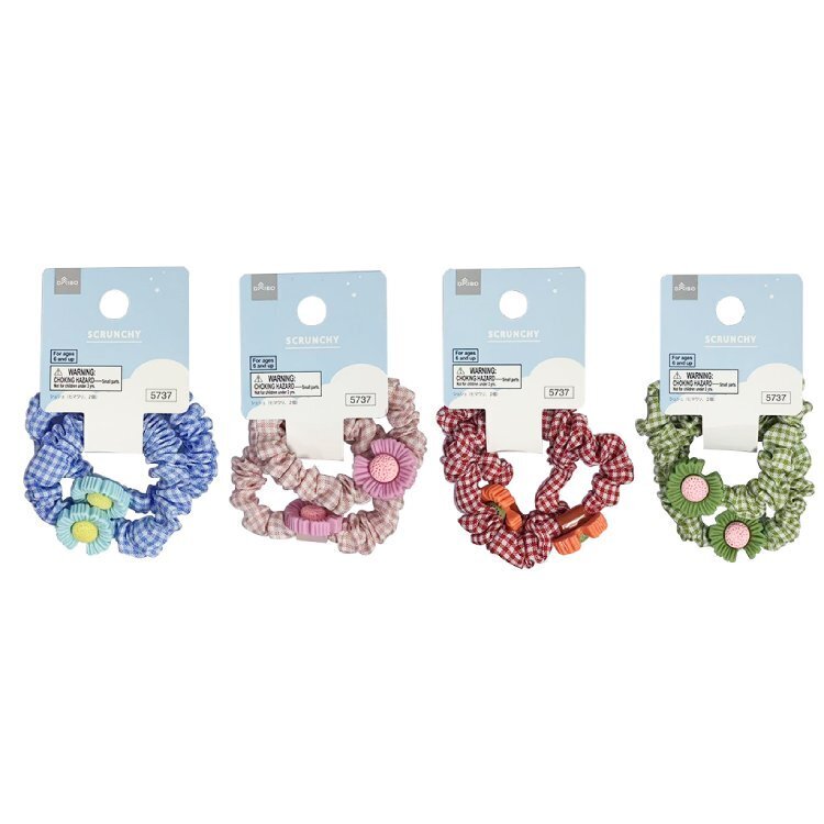 髮圈/向日葵 2入