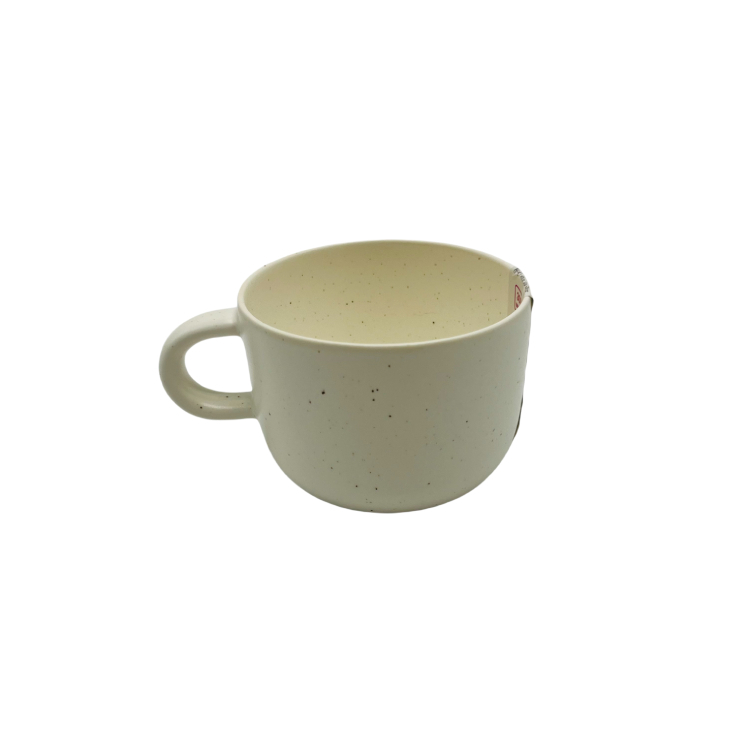 輕量馬克杯/粉引 12.5×9.5×7cm