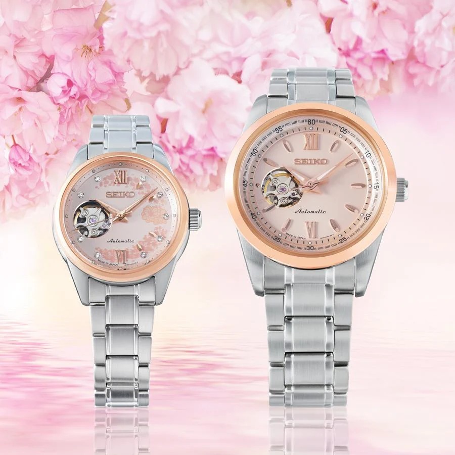 SEIKO 精工 SELECTION WATCH MECHANICAL 2026 SAKURA BLOOMING LIMITED EDITION  SCVE064 / SSDE024 精選系列機械錶 2026 櫻花盛開 限量版