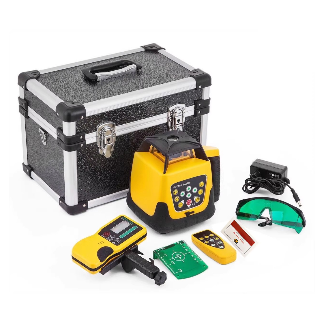 附發票｜G360G｜雷射旋轉水平儀綠光全 自動旋轉雷射水平儀 掃平儀 輕便型 綠光雷射水平儀