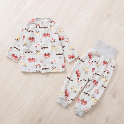 (現貨) 🇯🇵 100%日本直送 車車/消防車/警車/恐龍/飯團 保暖家居服 (多款)