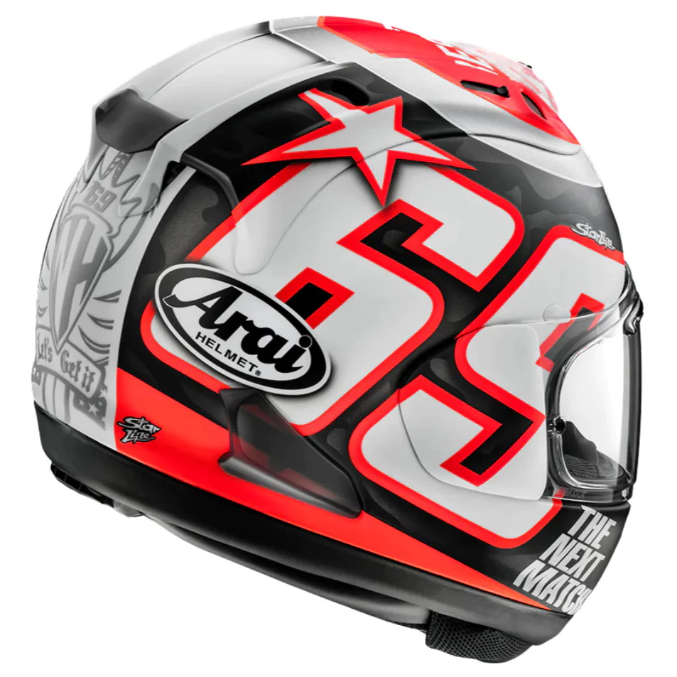 ARAI RX-7X NICKY RESET HAYDEN RESET