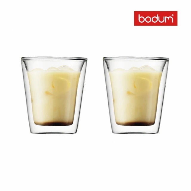 【最後出清】bodum CANTEEN 雙層玻璃杯 200cc 一盒2入 BD10109-10