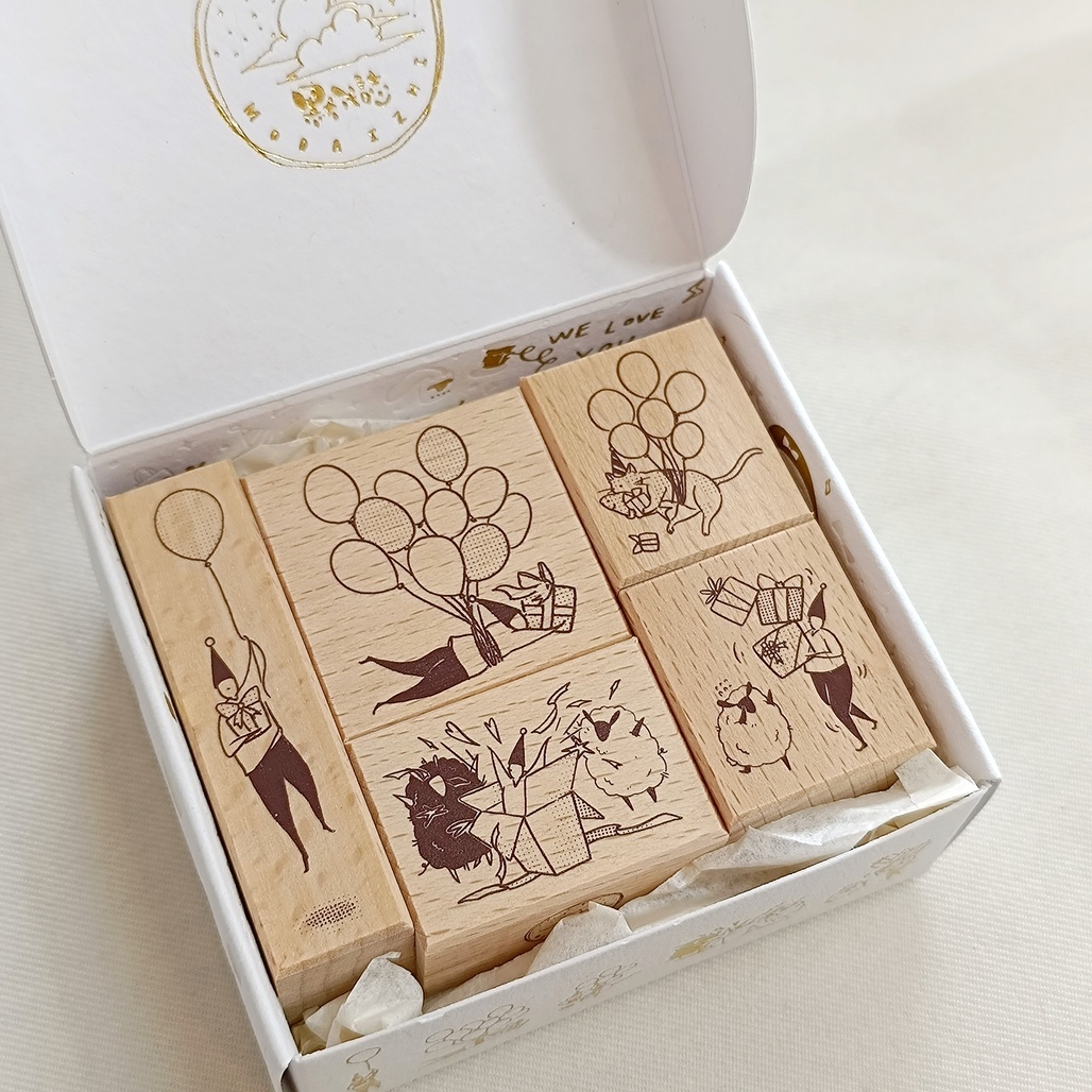 默代誌．十週年系列 印章5入套組(無隱藏版)