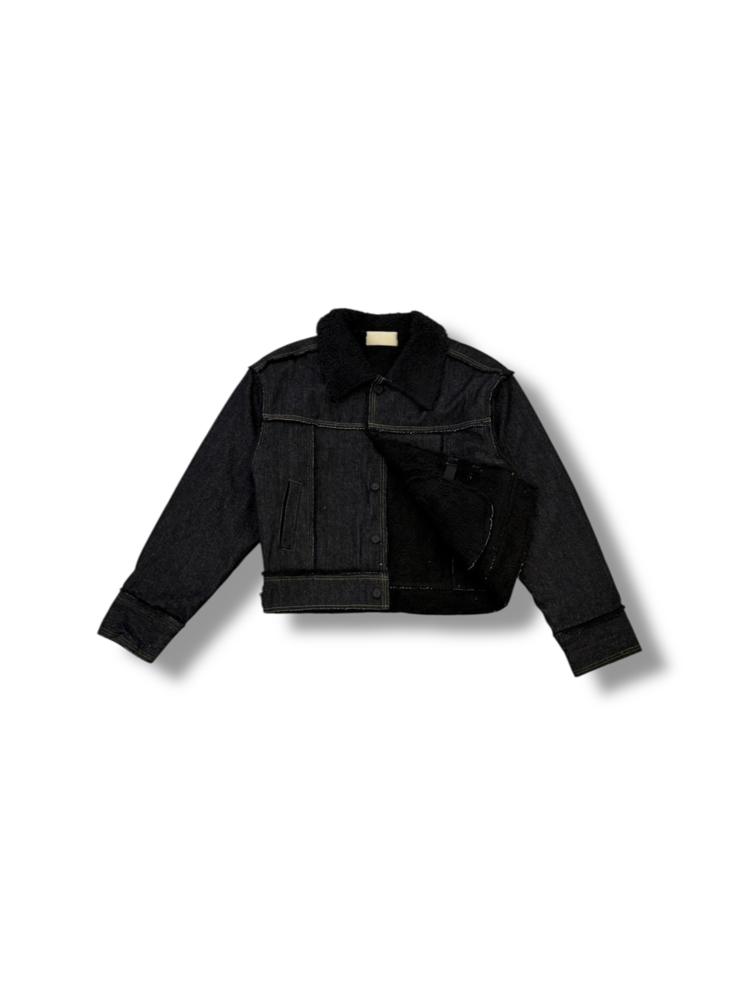 Symphony 外套-內絨毛牛仔外套