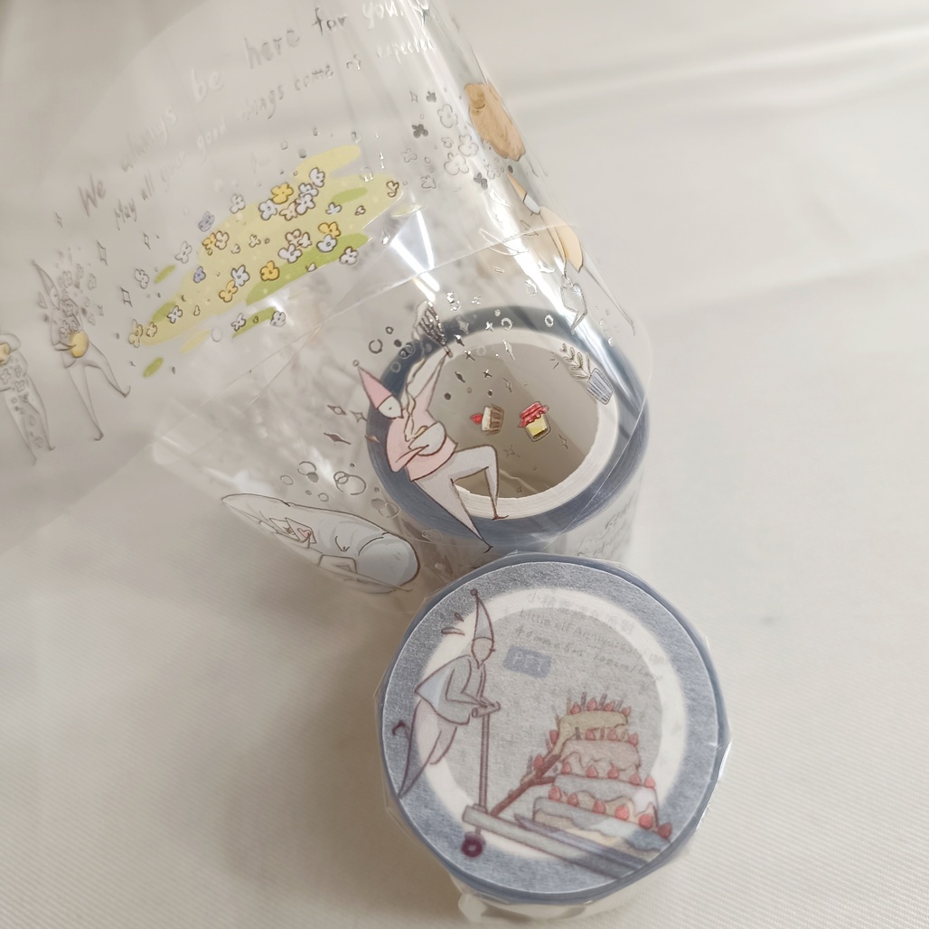 默代誌．十週年系列 4cm燙銀亮面PET膠帶 <整捲/分裝>