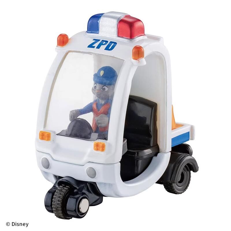 《 TAKARA TOMY 》 Dream TOMICA 動物方城市2-茱蒂摩托車