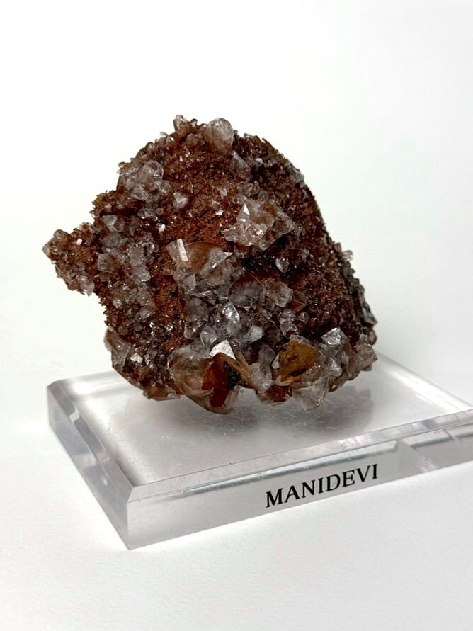 火之脈絡 - 琥珀紅方糖方解石