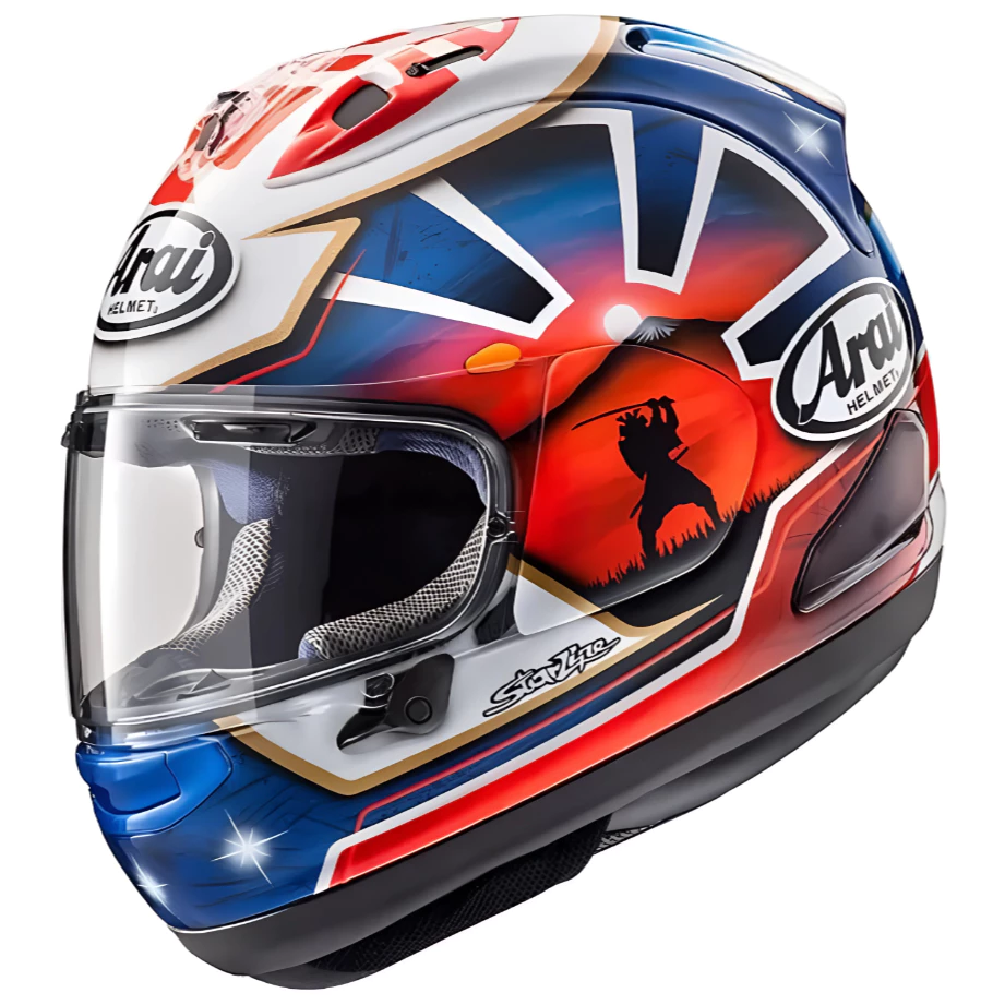 ARAI RX-7X PEDROSA SPIRIT BLUE 藍武士