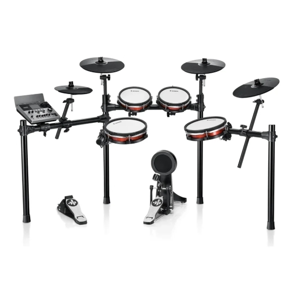 Donner DED-300 X | 雙區網狀鼓面 × 首創混音控制