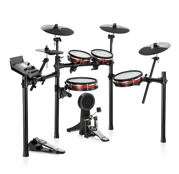 Donner DED-300 X | 雙區網狀鼓面 × 首創混音控制