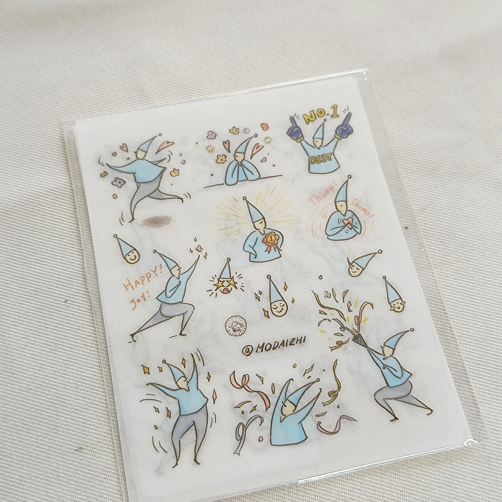 默代誌．好心情/壞心情 轉印貼紙