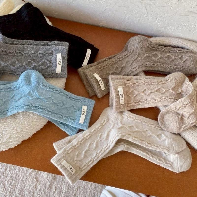 EVERYDAY WOOL 冬日療癒羊毛襪#一組六雙