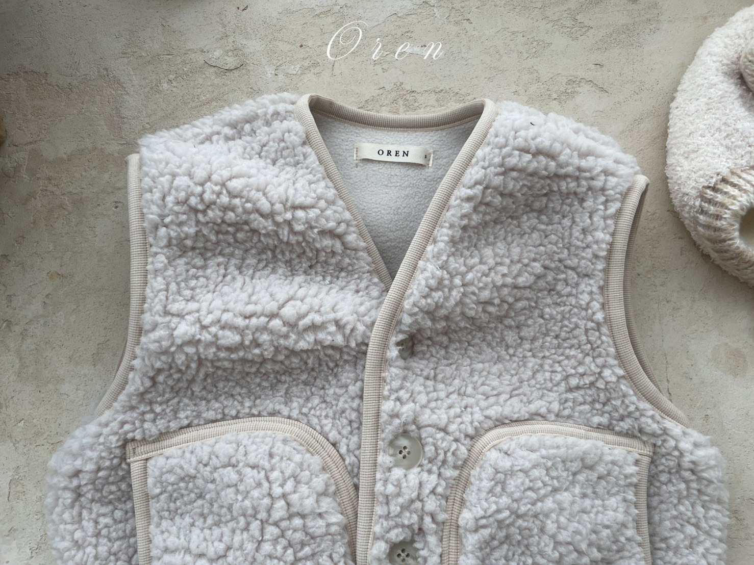 奶油小熊口袋背心