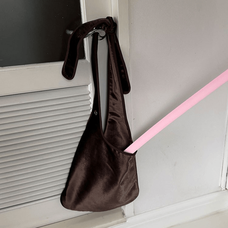 Archivepke｜Velvet knotted bag [2 colors]