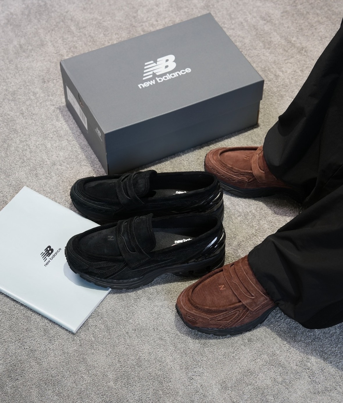 【OWN】New Balance 1906L 樂福鞋 麂皮 限量 限量 男女可穿 棕色 黑色