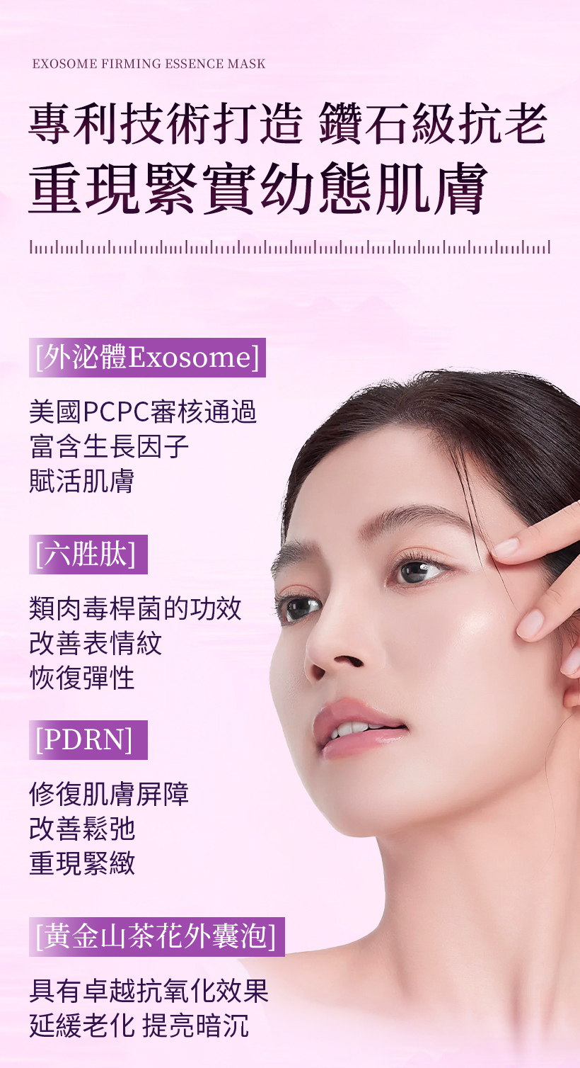 抗老面膜,緊緻面膜,外泌體面膜