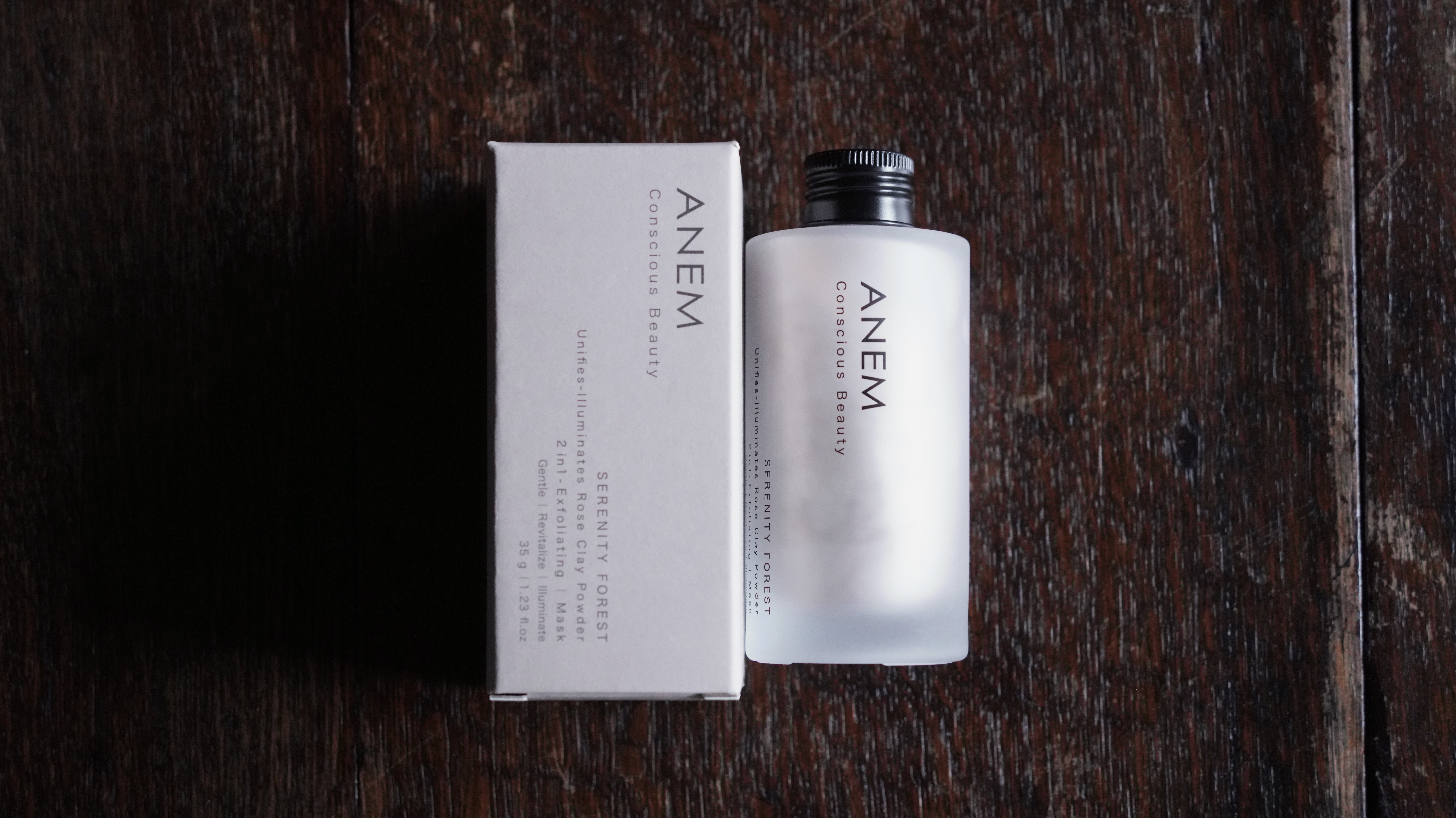 ANEM 意識保養｜寧靜山林｜拋光淨白 玫瑰礦泥粉