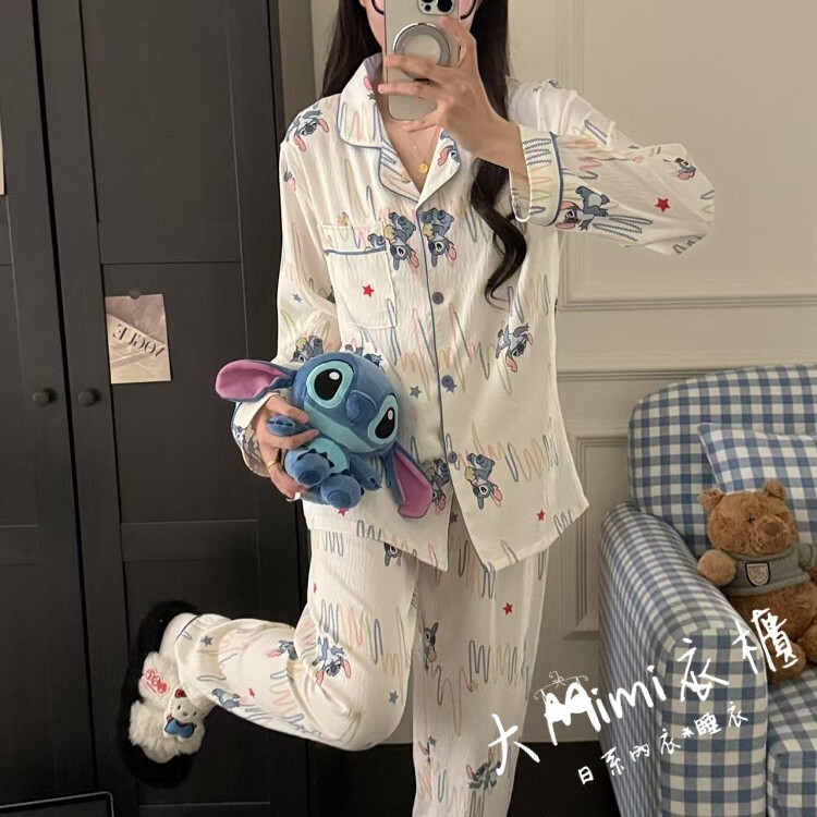 史迪奇雲朵棉居家服