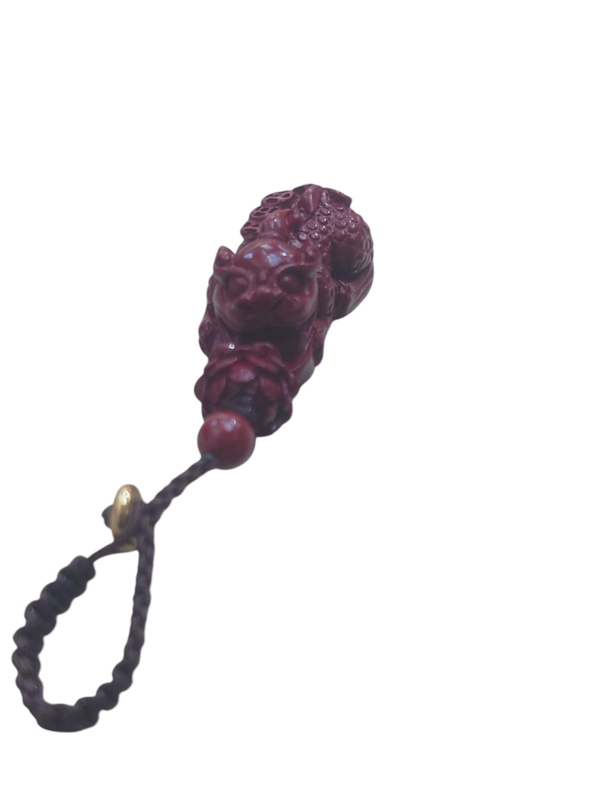 A17 招財貔貅硃砂掛件 (可經師傅開光)