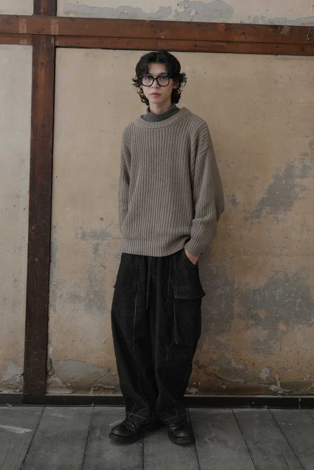 ハチ Crewneck Knit #毛衣