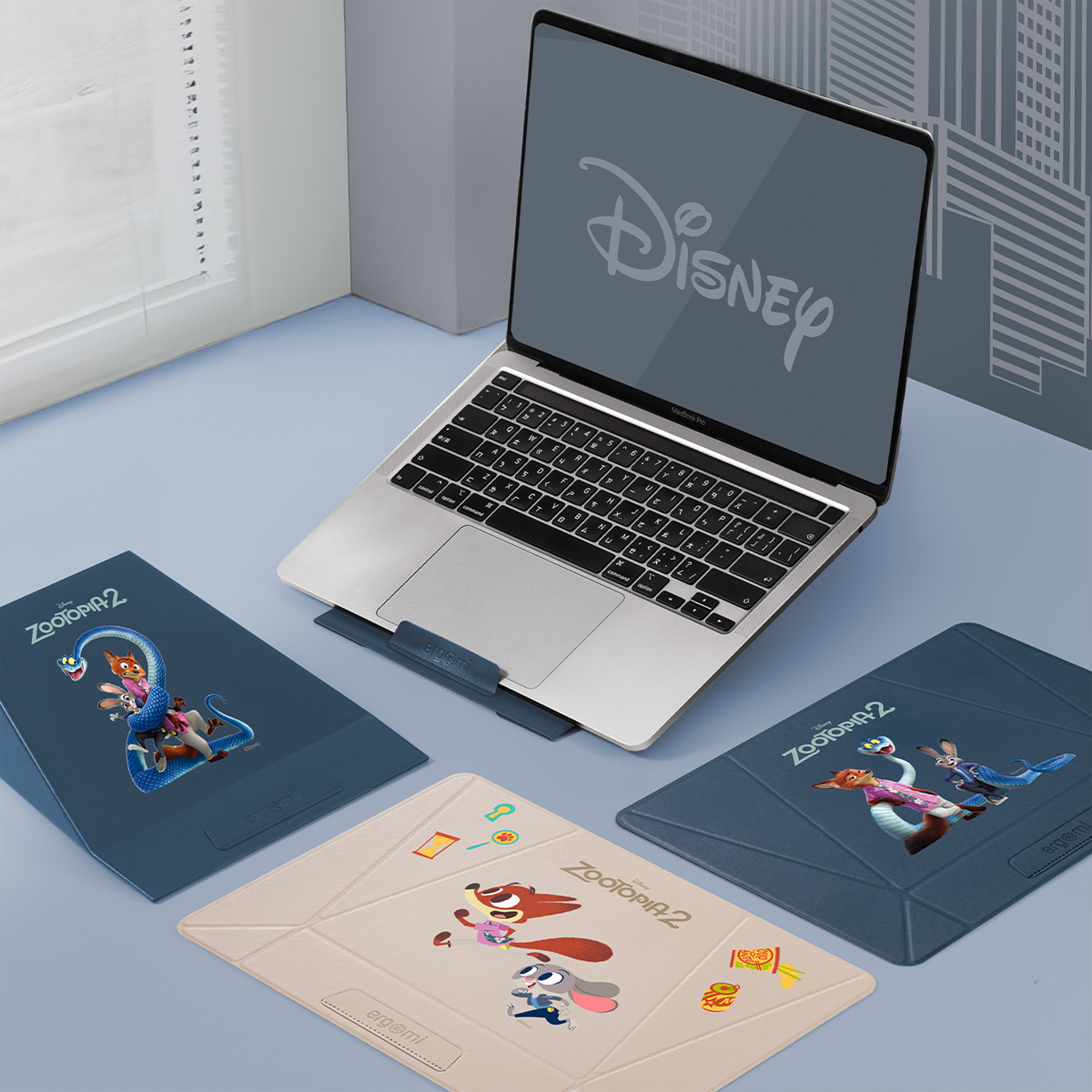 動物方城市2 Meta Stand 筆電平板支架 ergomi【正版授權】