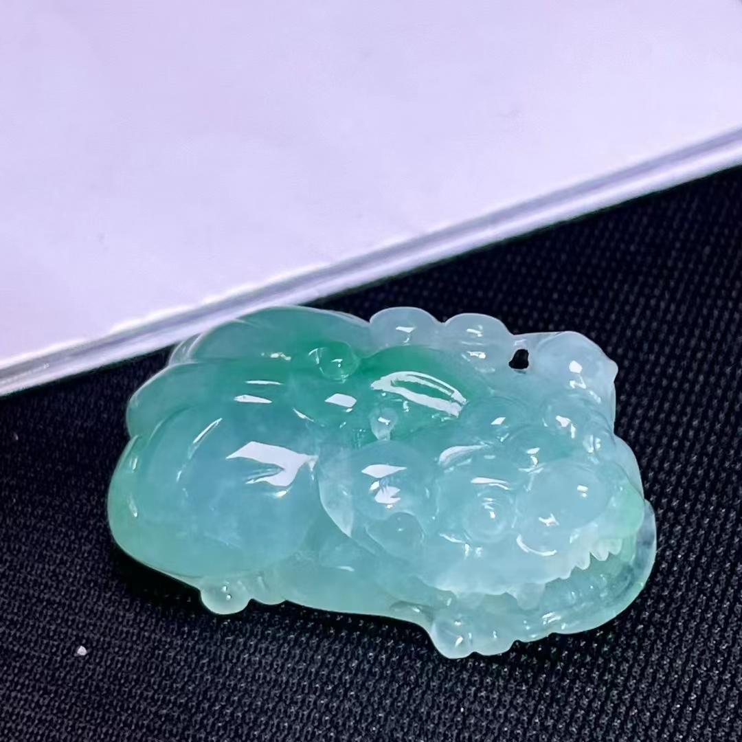 1229417 翡翠貔貅吊墜