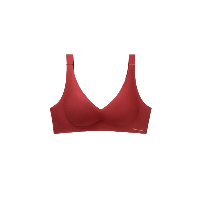 INN-CCG0108-008 【EVERYDAY ULTRA SUPPORT】完美胸型無鋼圈強支撐無痕內衣 Samba Red 夕陽紅 (A8) (S-XL)